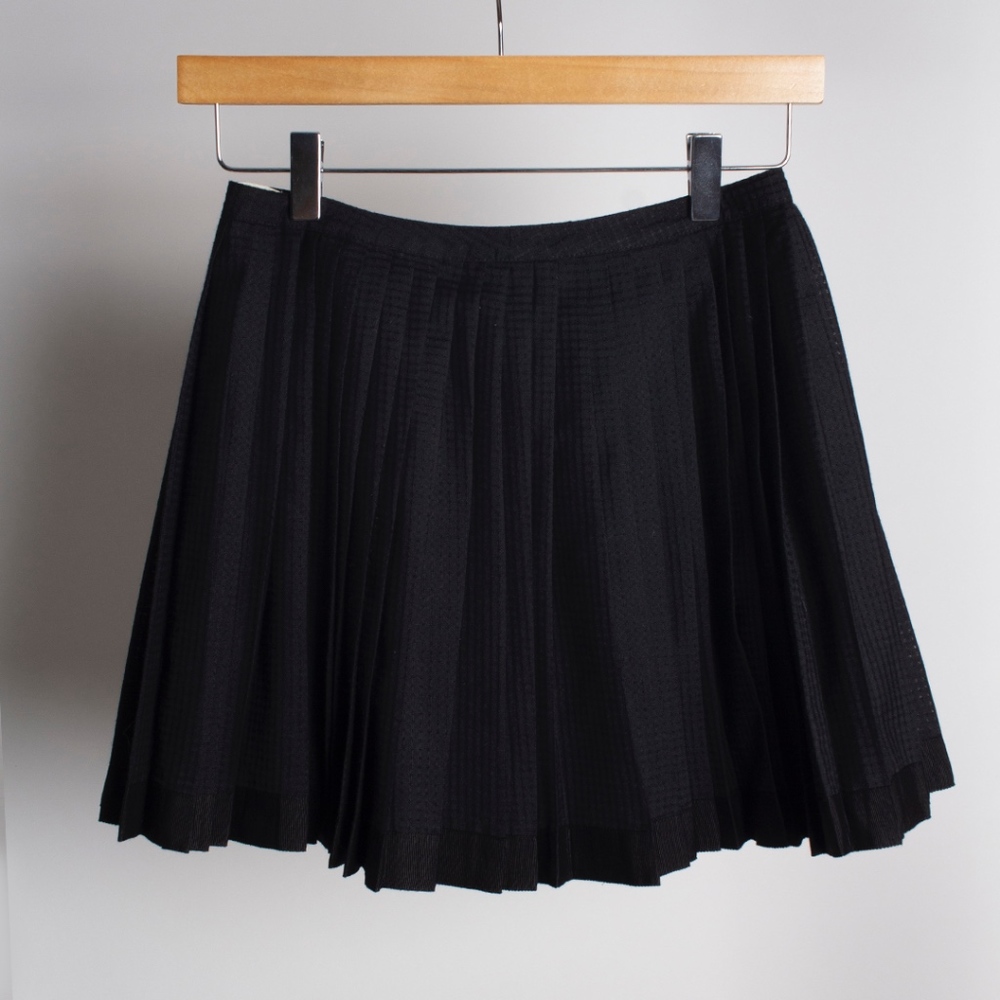 TWENTY8TWELVE Black Pleated Mini Skirt